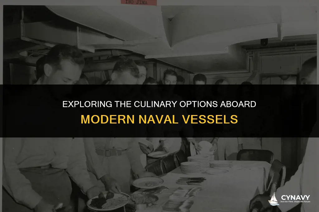 do navy ships have mcdonalds