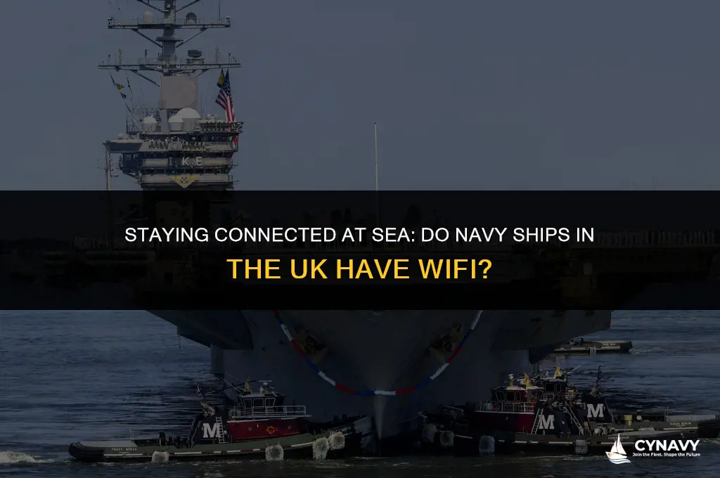 do navy ships have wifi uk