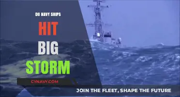 Riding the Tempest: Navy Ships Brace Against Massive Storms
