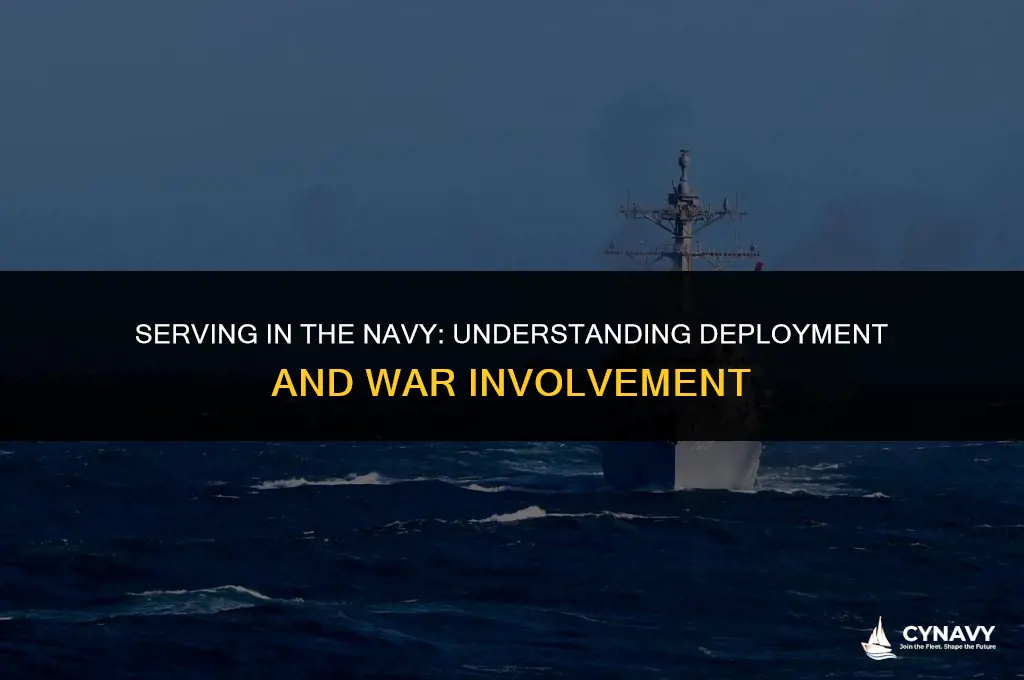 do people in the navy go to war