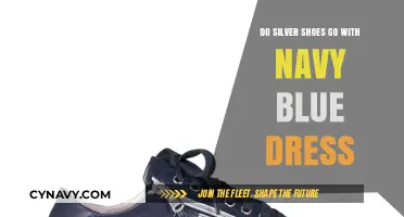Elevate Your Style: Pairing Silver Shoes with a Navy Blue Dress