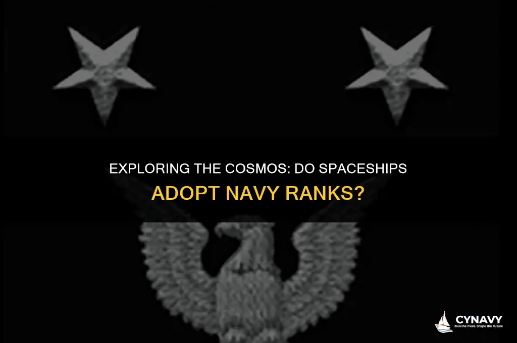 do spaceships go by navy ranks