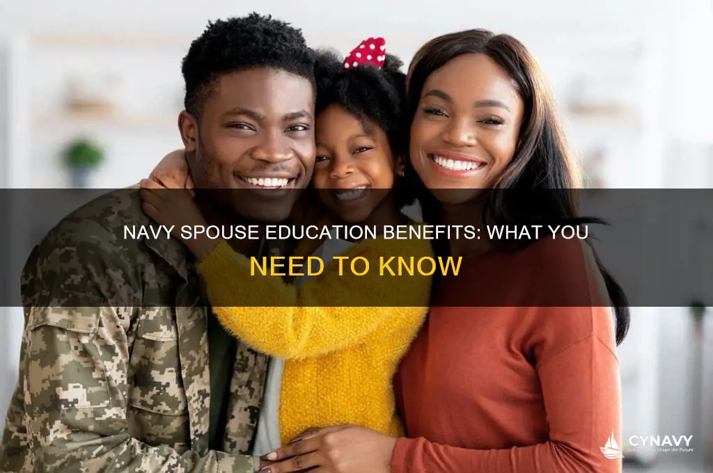 do spuses get education benifits in the navy