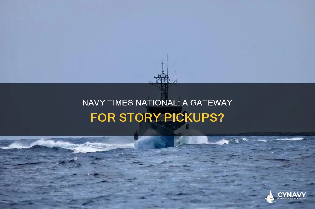 do storys get picked up from navy times national