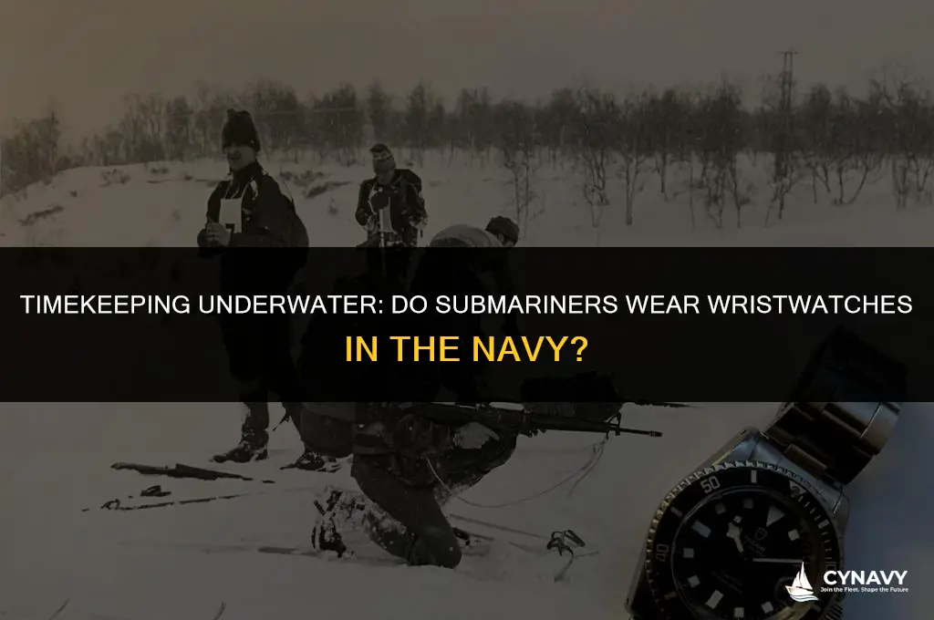 do submariners wear wrist watches navy
