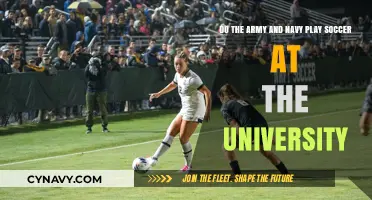 University Athletics: Army and Navy's Soccer Showdown