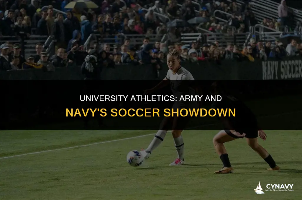 do the army and navy play soccer at the university
