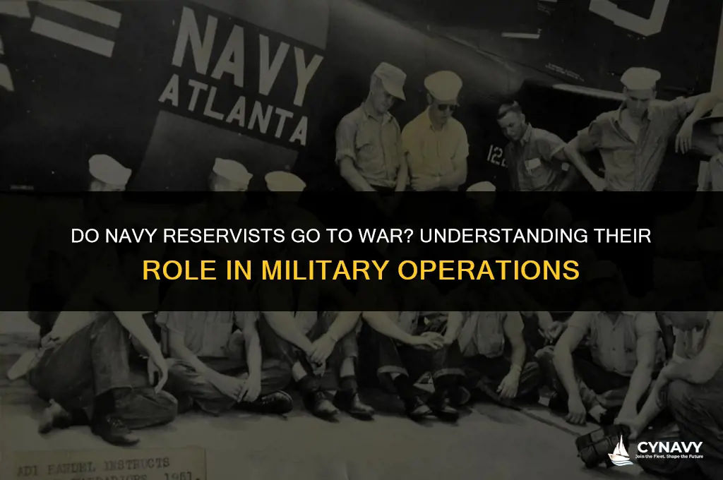 do the navy reserve go to war