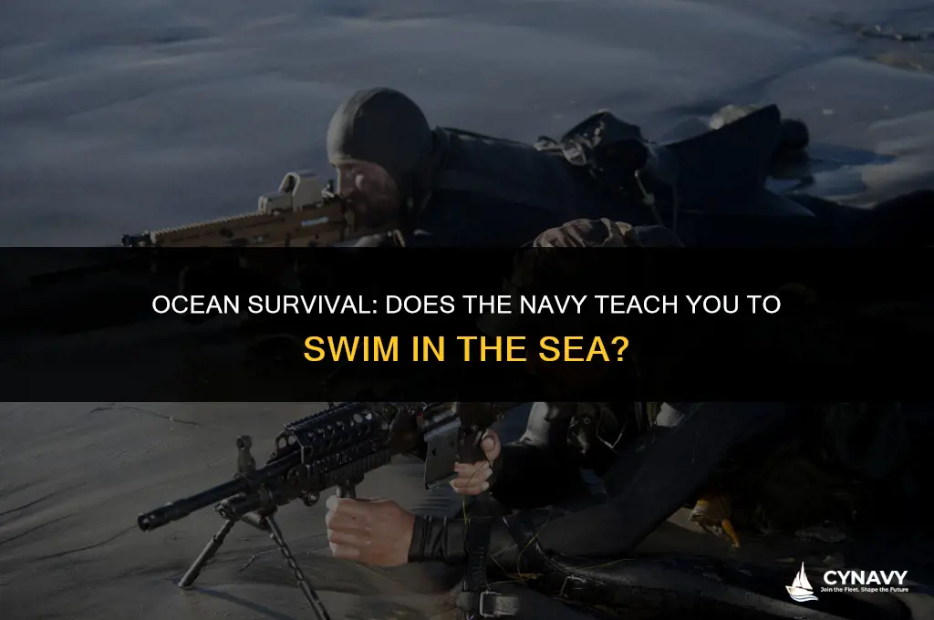 do the navy train you to swim in the ocean