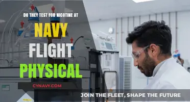 Nicotine Testing at Navy Flight Physicals: What You Need to Know