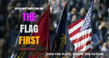 Do US Navy Ships Ever Dip the Flag First?