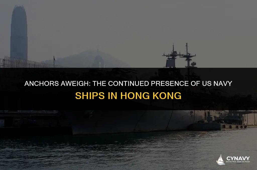 do us navy ships still visit hong kong