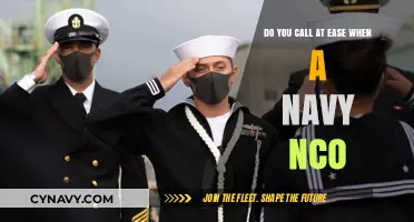 Decoding Comfort: When Navy NCOs Call at Ease