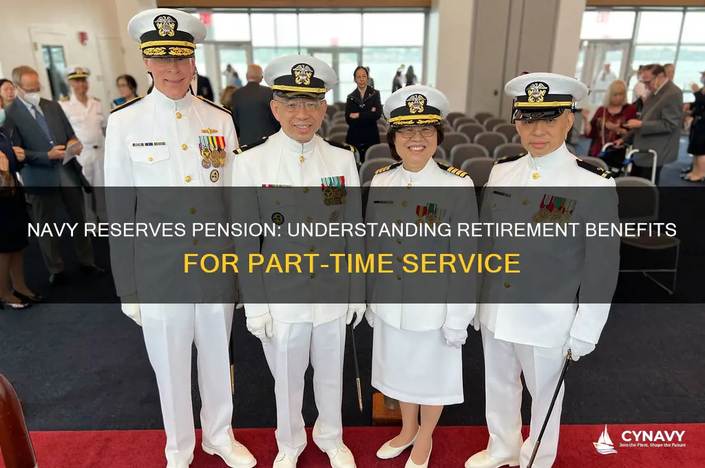 do you get a pension in the navy reserves
