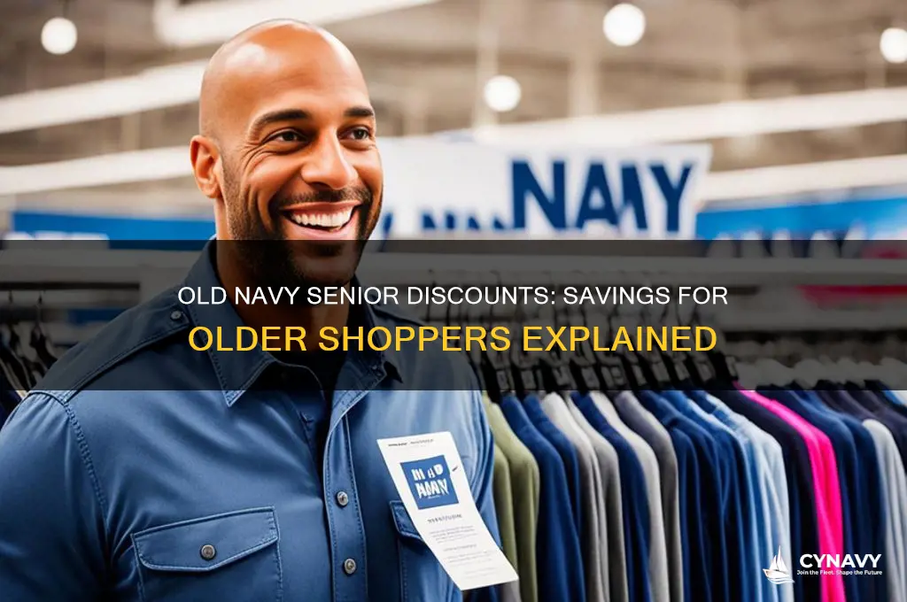 do you get discount inold navy for senior