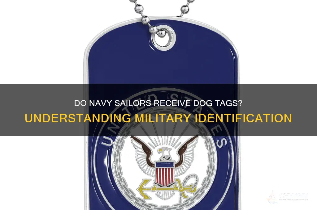 do you get dog tags in the navy