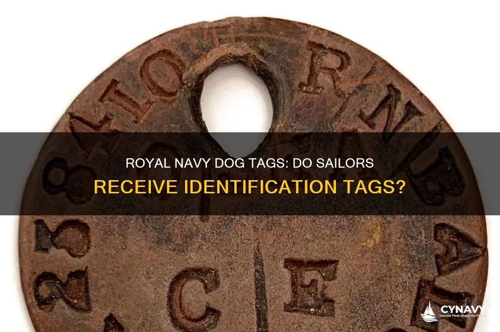 do you get dog tags in the royal navy