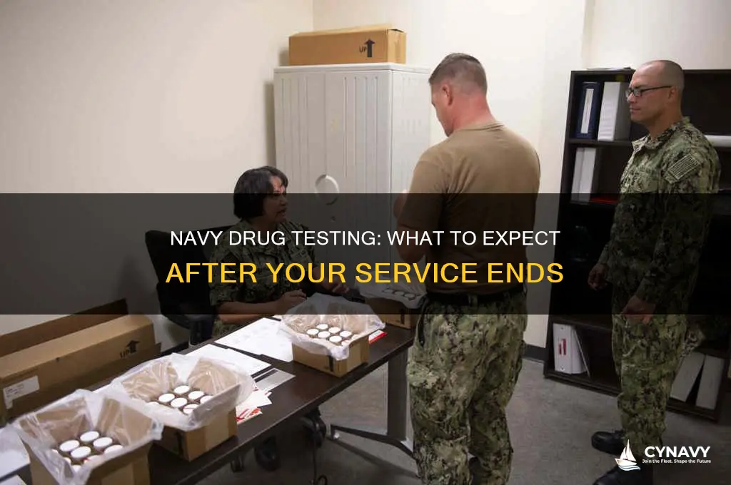 do you get drug tested after the navy