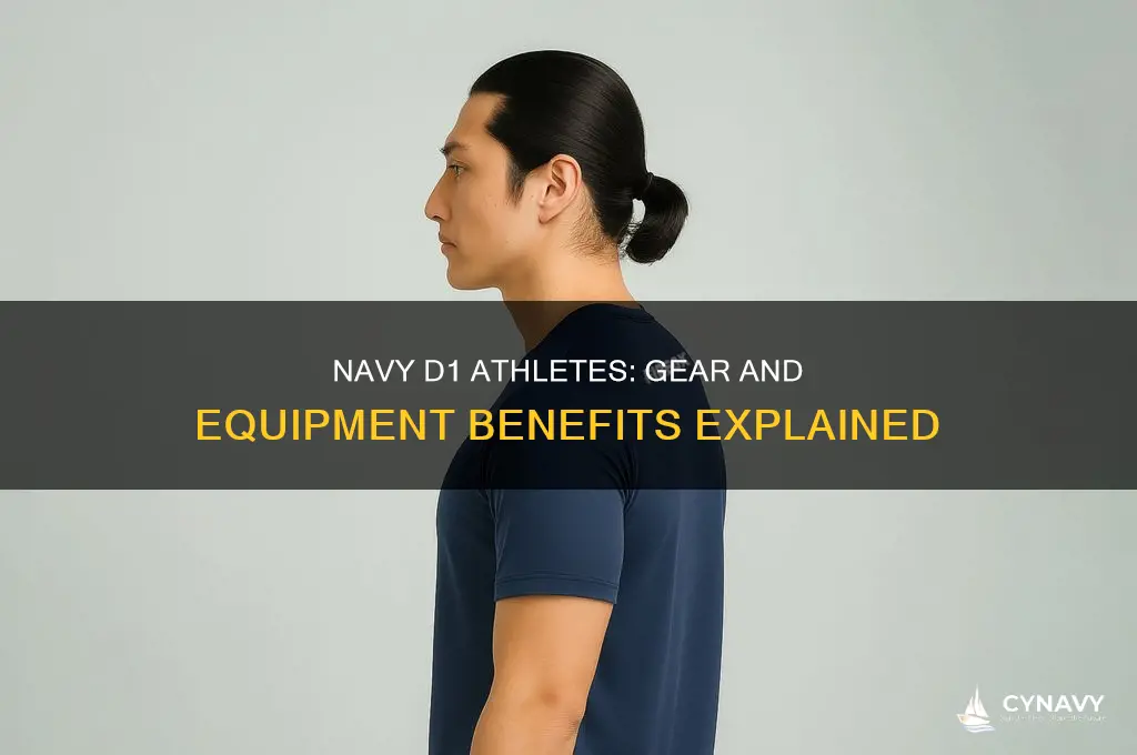 do you get gear as a d1 athlete navy