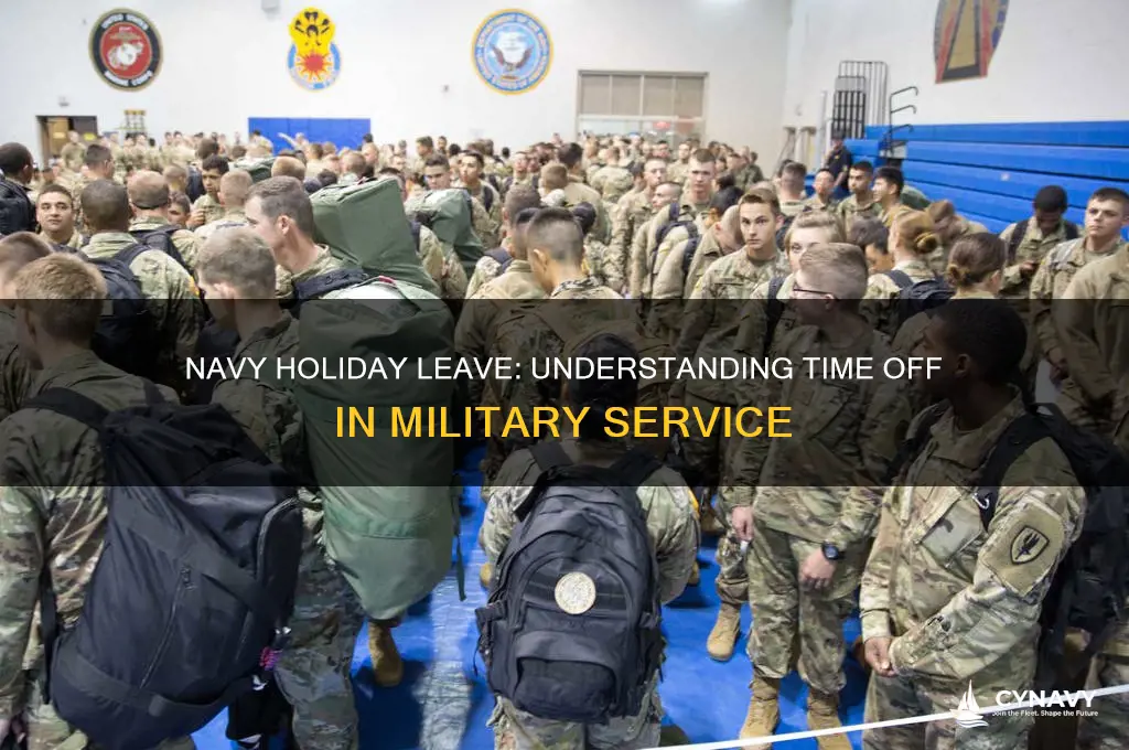 do you get holidays off in the navy
