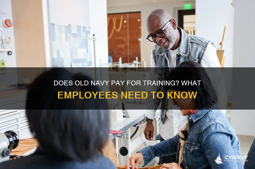 do you get paid for training at old navy