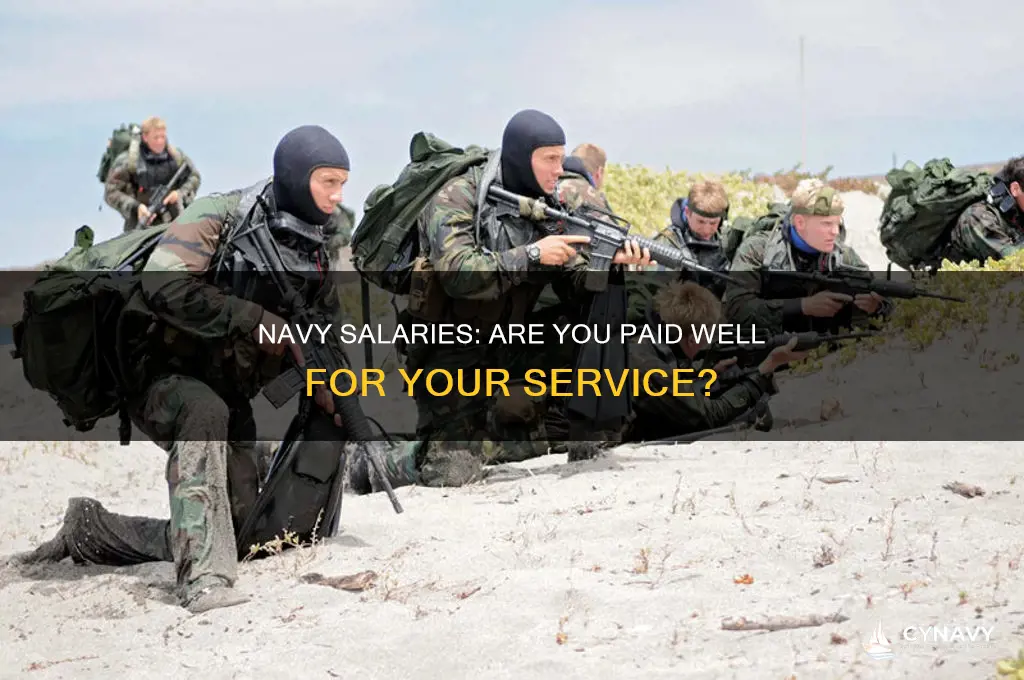 do you get paid well in the navy