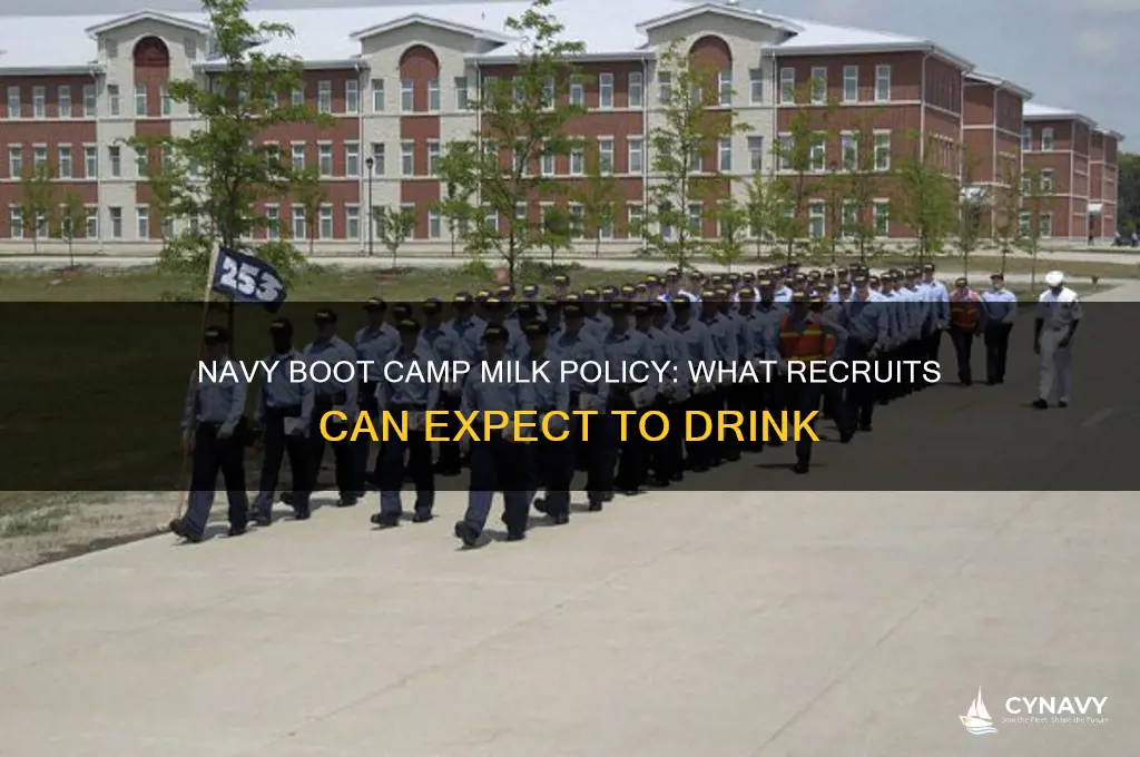 do you get to drink milk at navy bootcmap