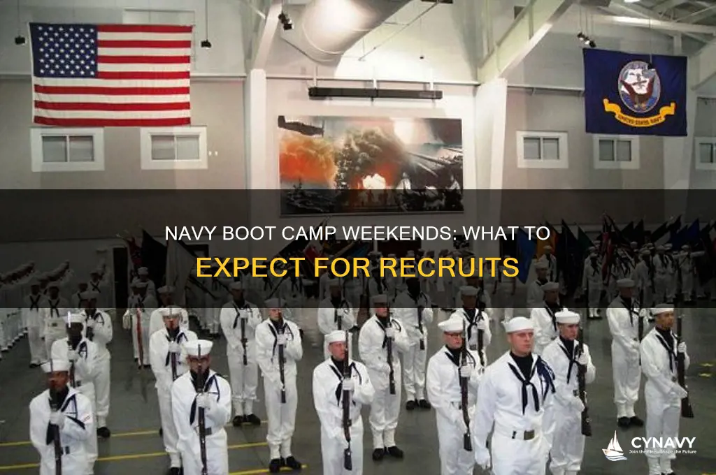 do you get weekends off in navy boot camp