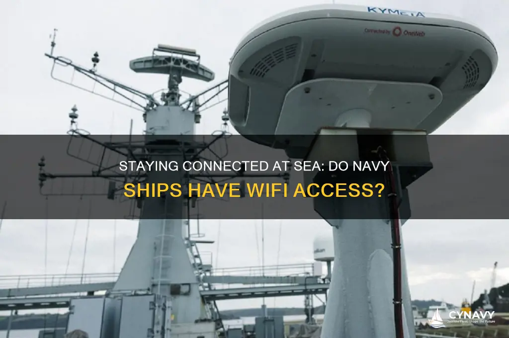 do you get wifi on navy ships