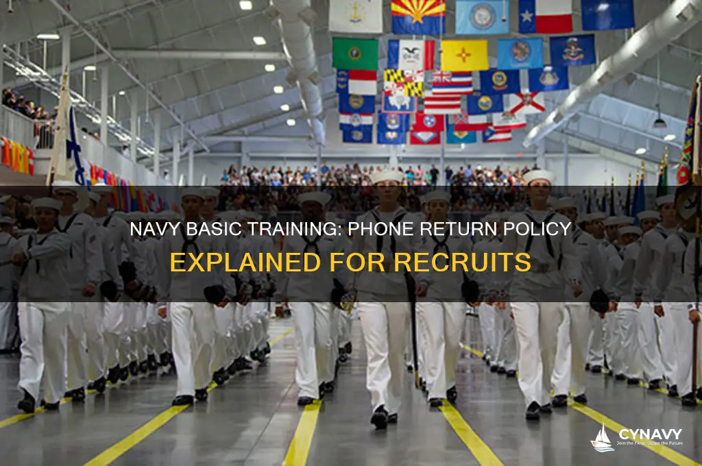 do you get your phone back after basic training navy