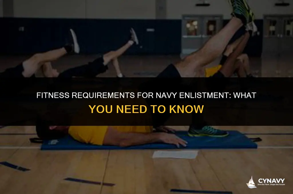 do you have to be fit to join the navy