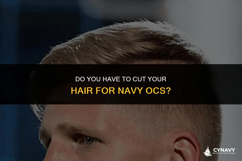 do you have to cut your hair for navy ocs