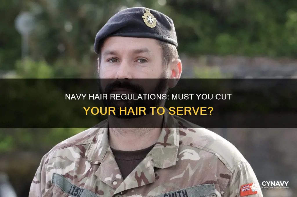 do you have to cut your hair in the navy