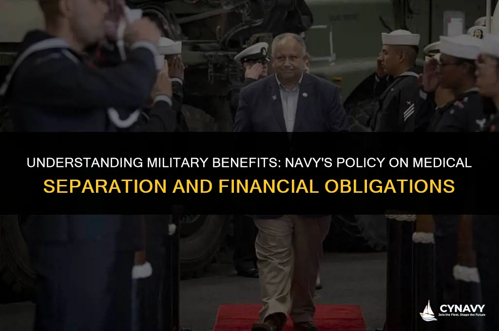do you have to pay back navy if medically seperated