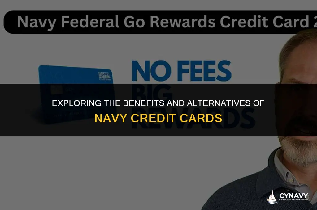 do you have to use an navy credit card