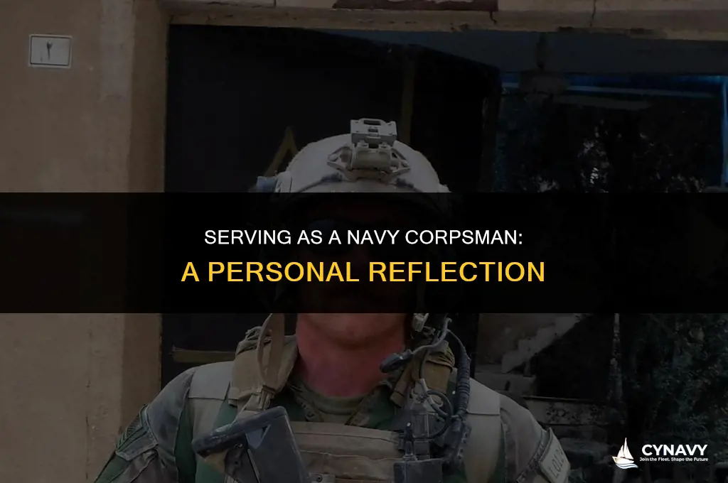 do you like being a corpsman in the navy