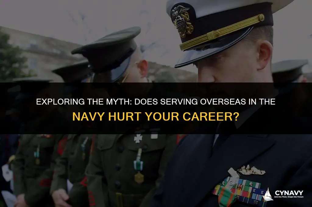 do you lose by going overseas navy