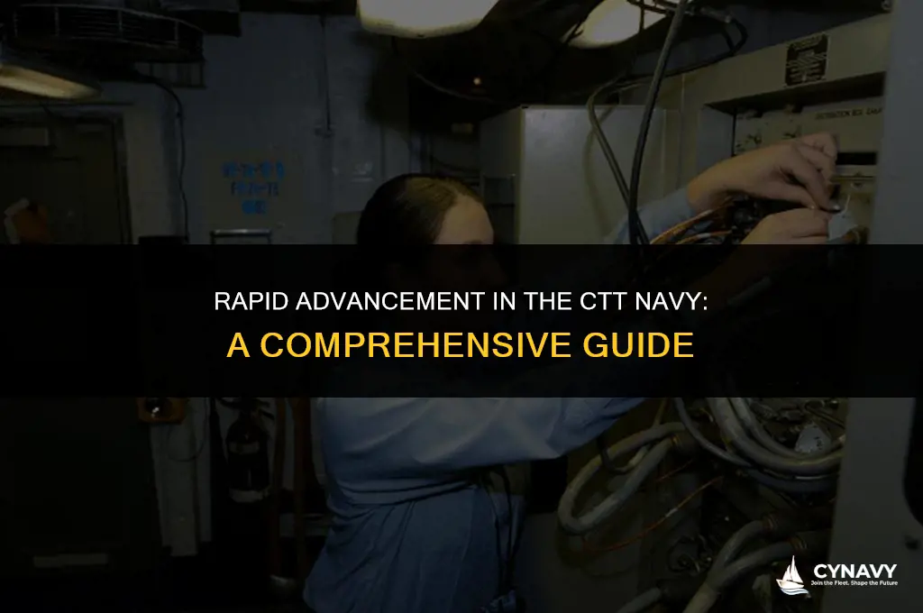 do you make rank fast as a ctt navy