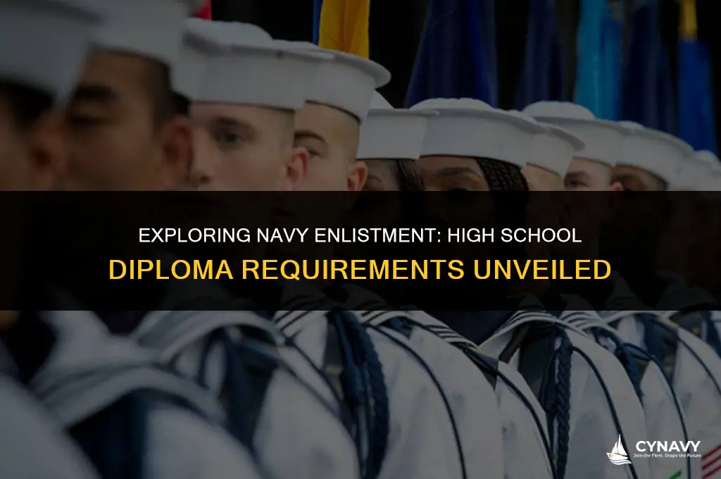 do you need a hs diploma to join the navy