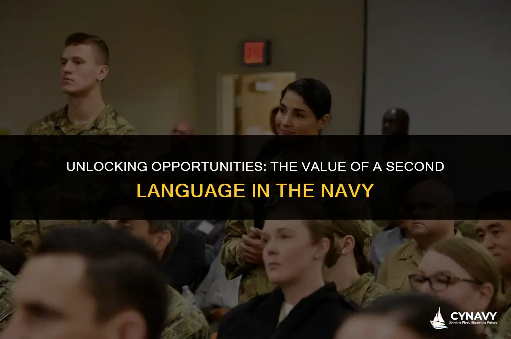 do you need a second language for the navy