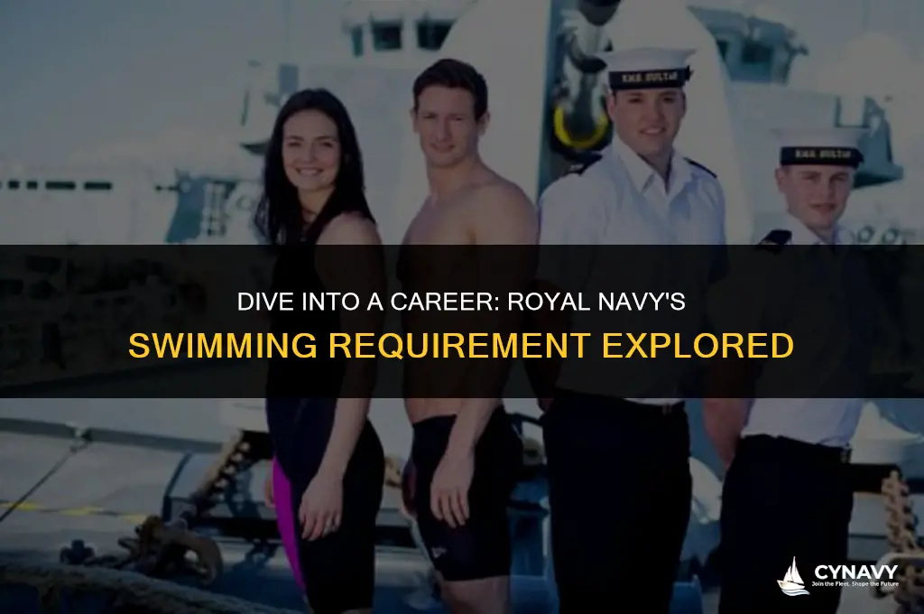 do you need to swim to join the royal navy