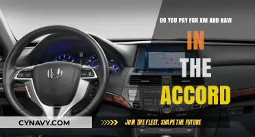 Exploring the Costs: XM and Navigation in the Honda Accord