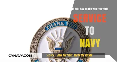 Expressing Gratitude: The Etiquette of Thanking Navy Service Members