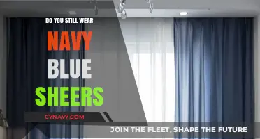 Timeless Elegance: The Enduring Appeal of Navy Blue Sheers