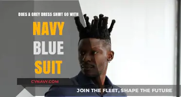 Elevate Your Style: Pairing Grey Shirts with Navy Suits