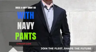 Elevate Your Style: Pairing Grey Shirts with Navy Pants
