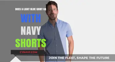 Summer Style: Pairing Light Blue Shirts with Navy Shorts
