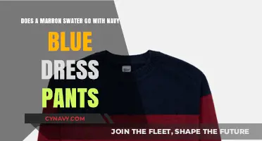 Elevate Your Style: Pairing a Maroon Sweater with Navy Blue Dress Pants