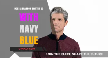 Elevate Your Style: Pairing a Maroon Sweater with Navy Blue