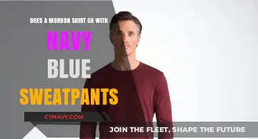 Elevate Your Style: Pairing Maroon Shirts with Navy Blue Sweatpants
